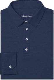 Mizzen+Main Harper Long Sleeve Performance Polo