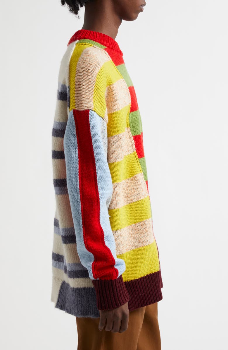 Waste Yarn Project Paul One of a Kind Turtleneck Sweater, Alternate, color,