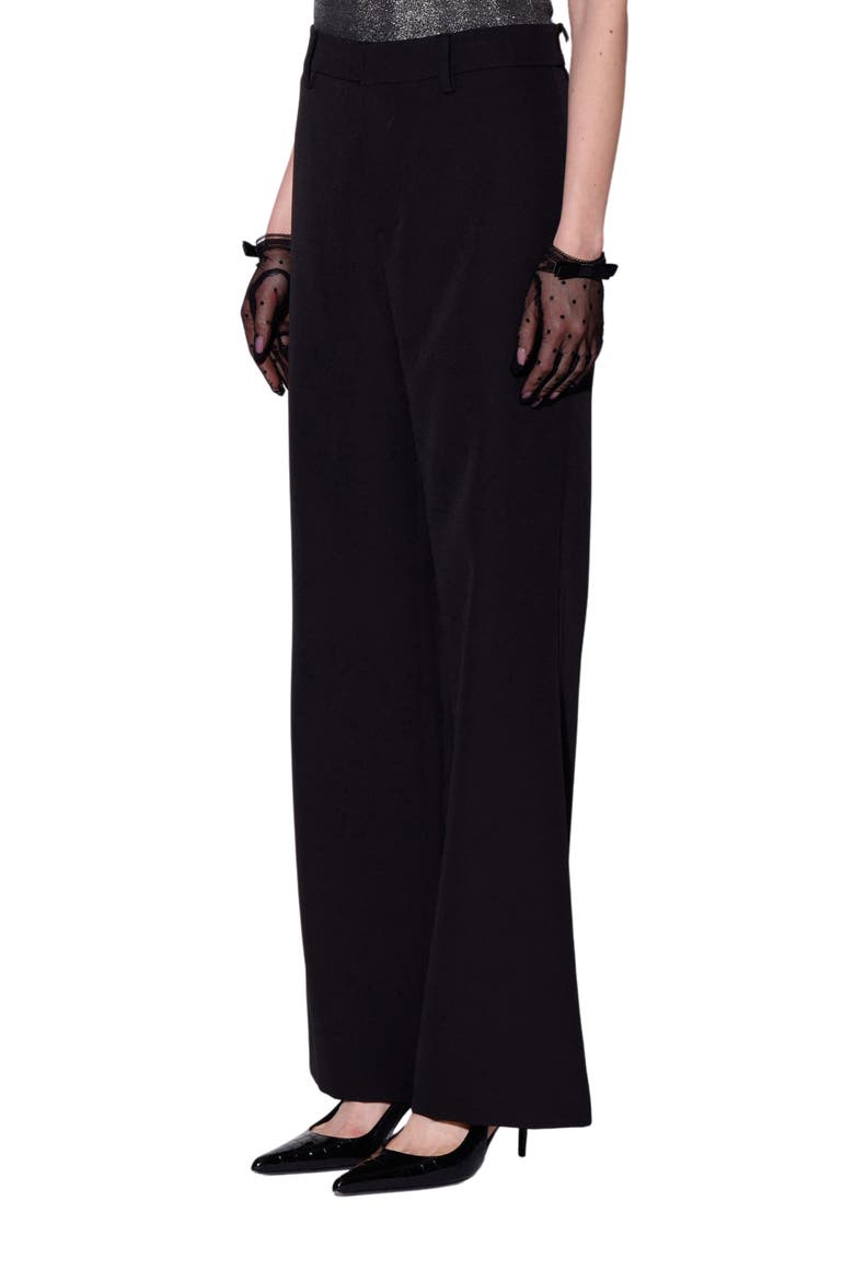 Scotty Wide Leg Pants, Alternate, color, BLACK