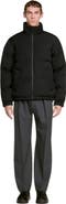 SANDRO Zip-up tech fabric puffer jacket