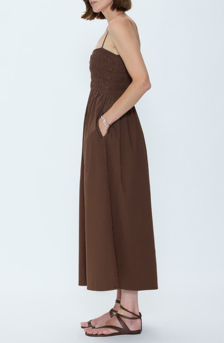 Pistola Bianca Maxi Sundress, Alternate, color, Bruna