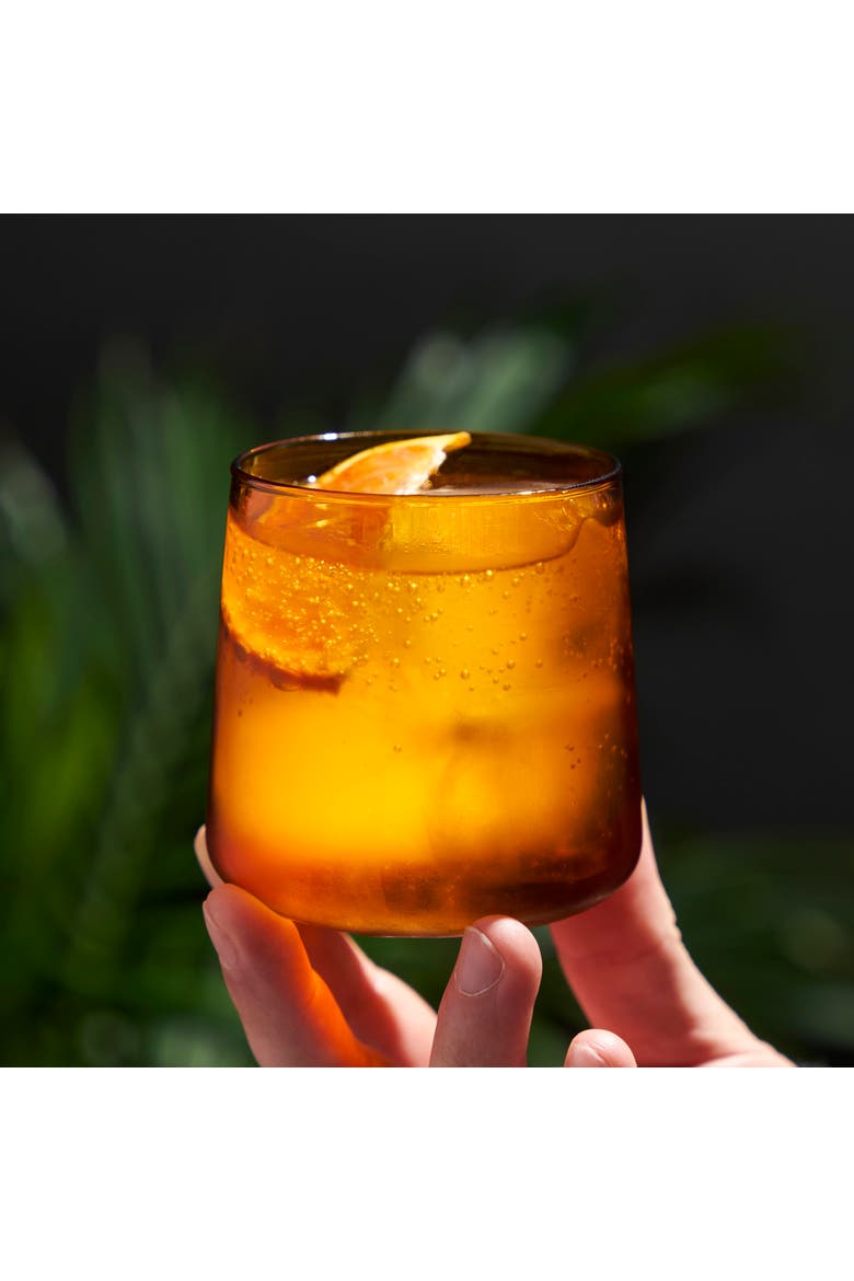 Aurora Cocktail Tumblers, Alternate, color, Orange