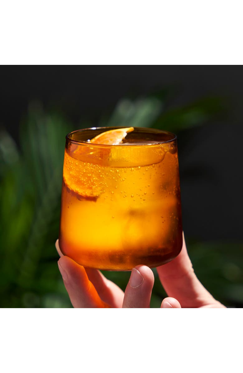 Viski Aurora Cocktail Tumblers, Alternate, color, Orange