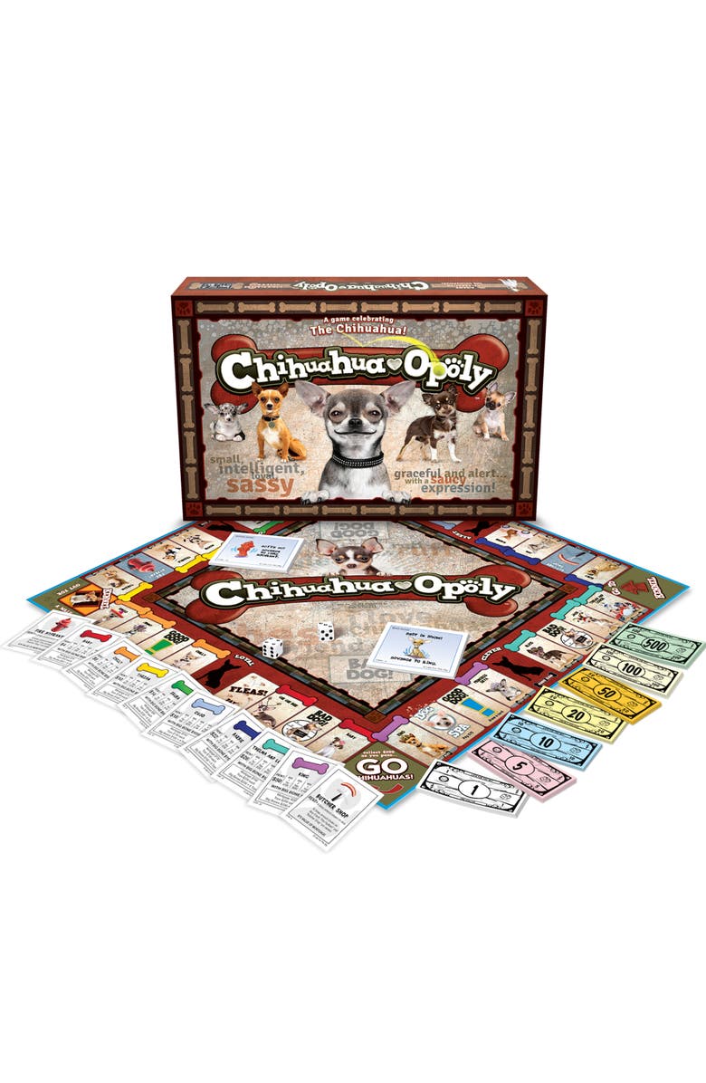 Late for the Sky Chihuahuaopoly Monopoly Board Game, Alternate, color, Multicolored
