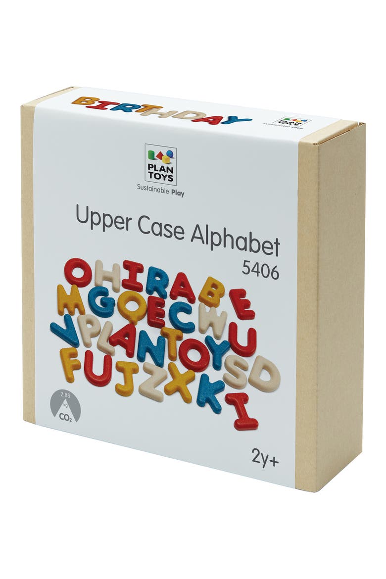 Upper Case Alphabet Playset, Alternate, color, RED MULTI