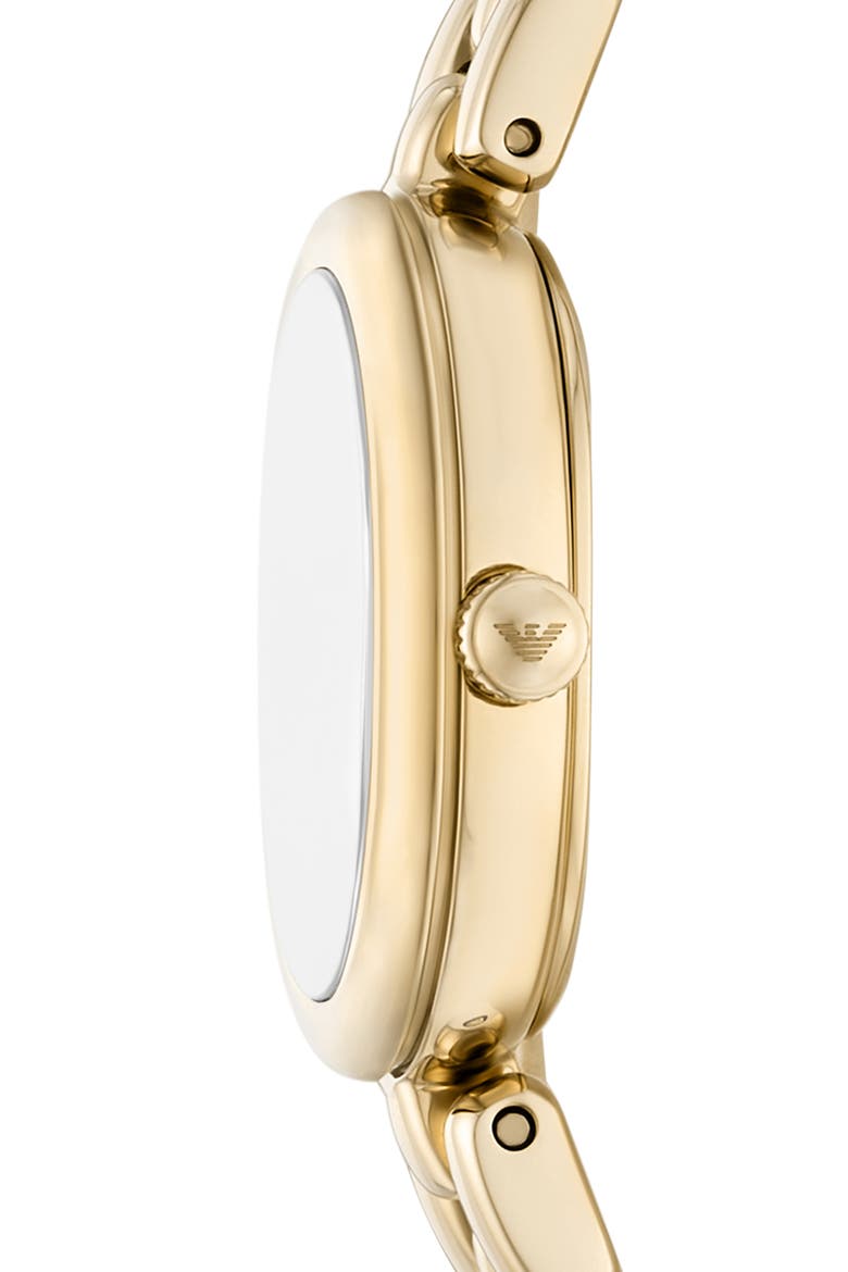 Sinfonia Mother-of-Pearl Bracelet Watch, 18mm x 24mm, Alternate, color, GOLD