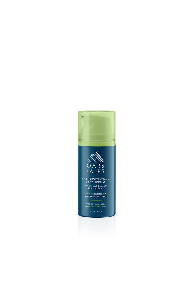OARS + ALPS Anti-Everything Face Serum, Main, color, Blue