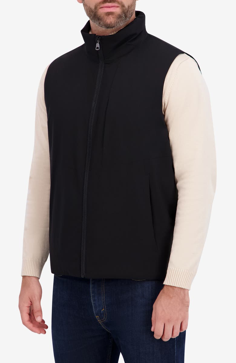 Nautica Transitional Packable Vest, Alternate, color, Black