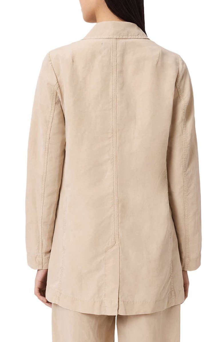 AllSaints Aleida Blazer, Alternate, color, Taupe Brown