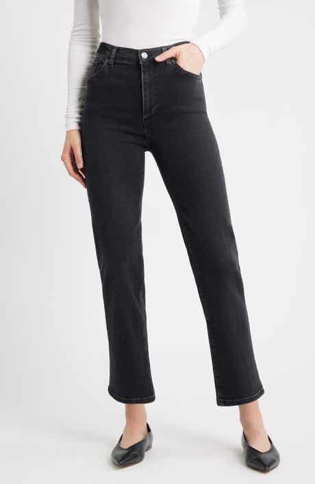 FRAME Le Sleek High Waist Ankle Straight Leg Jeans