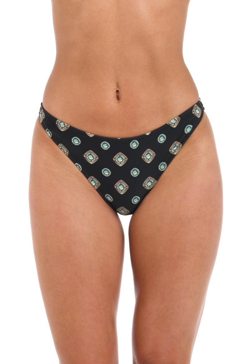 Jean Southwester Bikini Bottoms, Main, color, BLACK
