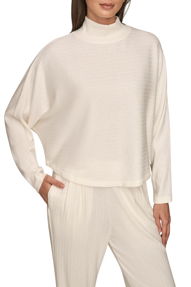 Mock Neck Sweater, Main, color, CREAM