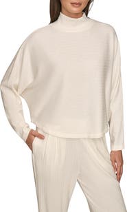 Donna Karan New York Mock Neck Sweater