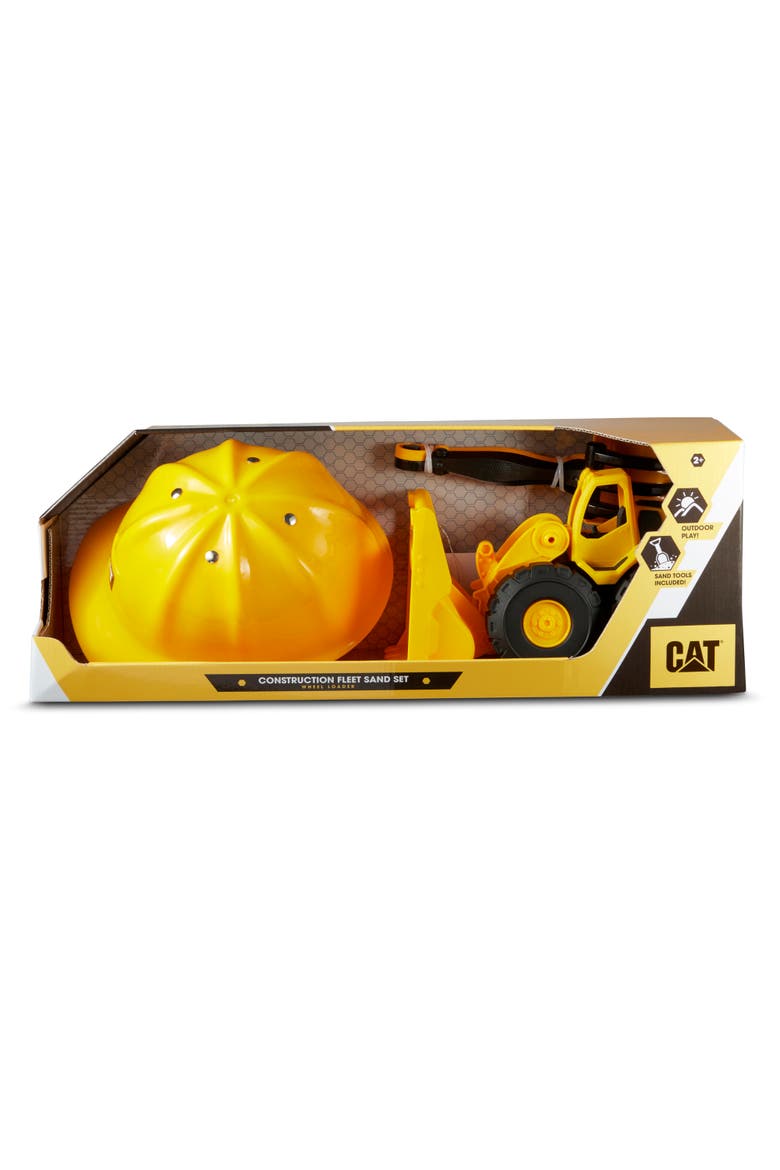 Construction Fleet Sand Set, Wheel Loader, Alternate, color, Yellow