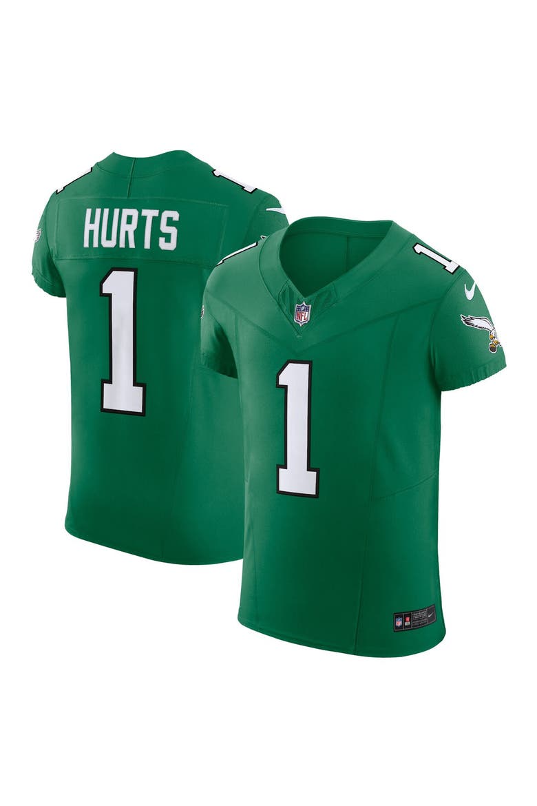 Men's Nike Jalen Hurts Kelly Green Philadelphia Eagles 2nd Alternate Vapor F.U.S.E. Elite Jersey, Main, color, Kelly Green