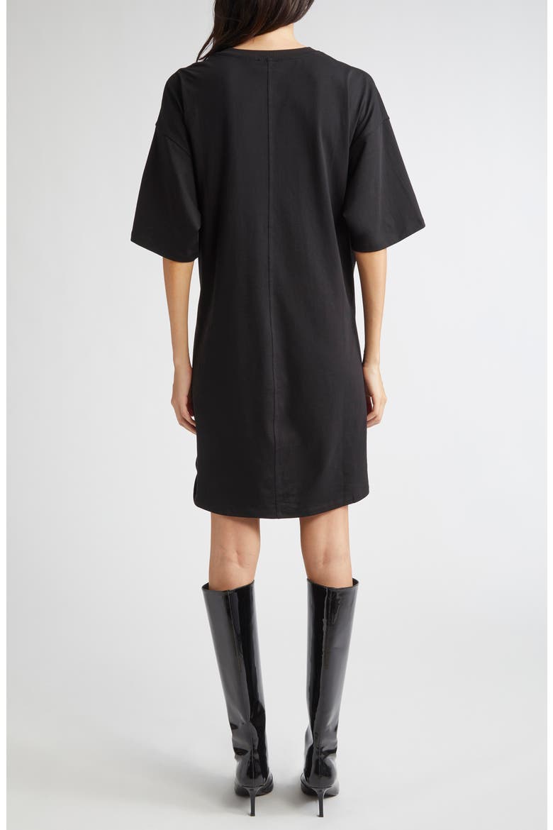 diesel cut out dress DIESEL® Oval D Cutout Tie Waist T-Shirt (Women) easter gift it has a lived Orange Cotton Poplin A-Line Mini dresses Style Options:Belt Only