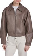 Levi's Faux Leather Zip Jacket