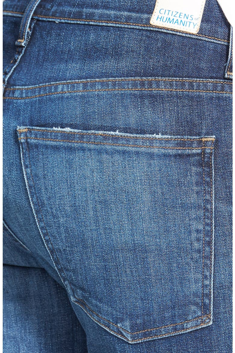 'Drew' Crop Flare Jeans, Alternate, color, WATERFRONT