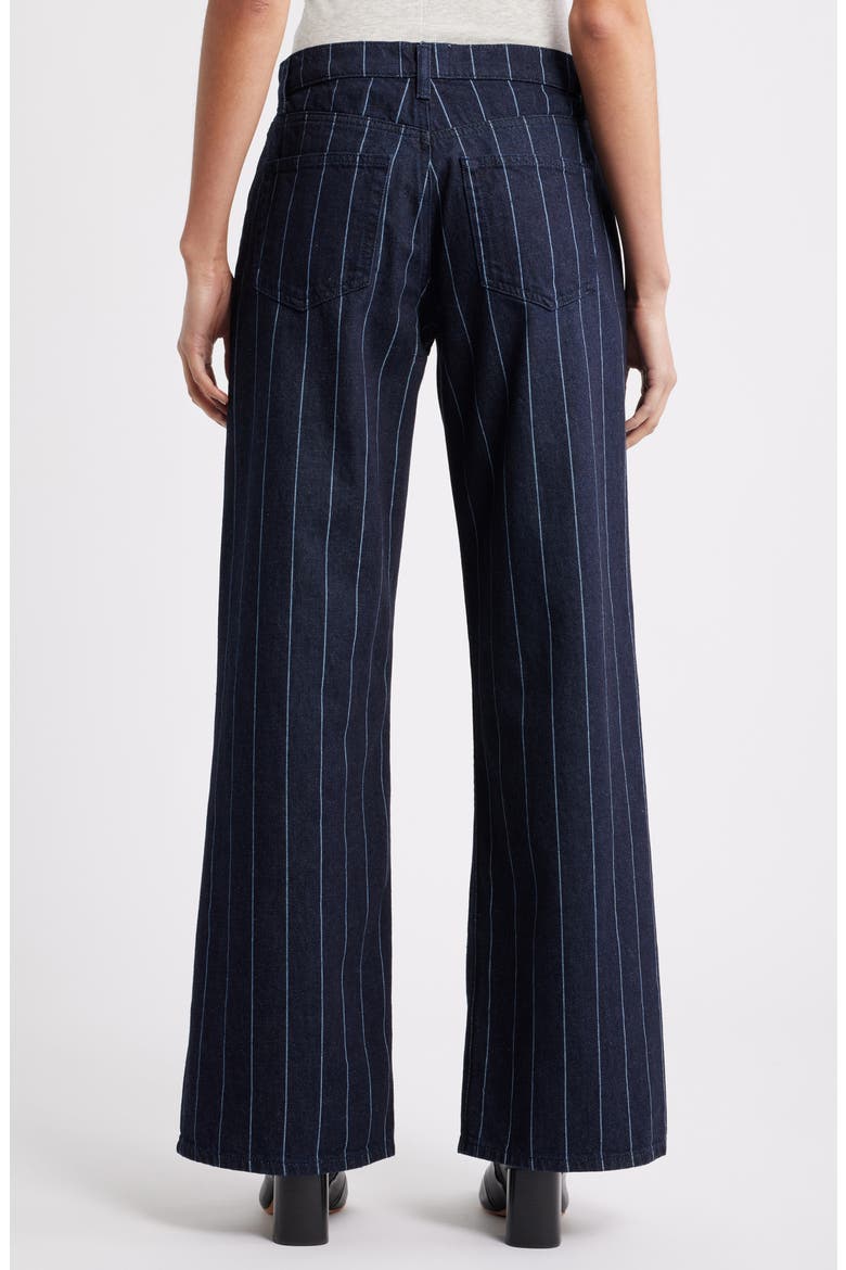 Cary Wide Leg Jeans, Alternate, color, PINSTRIPE LAKE