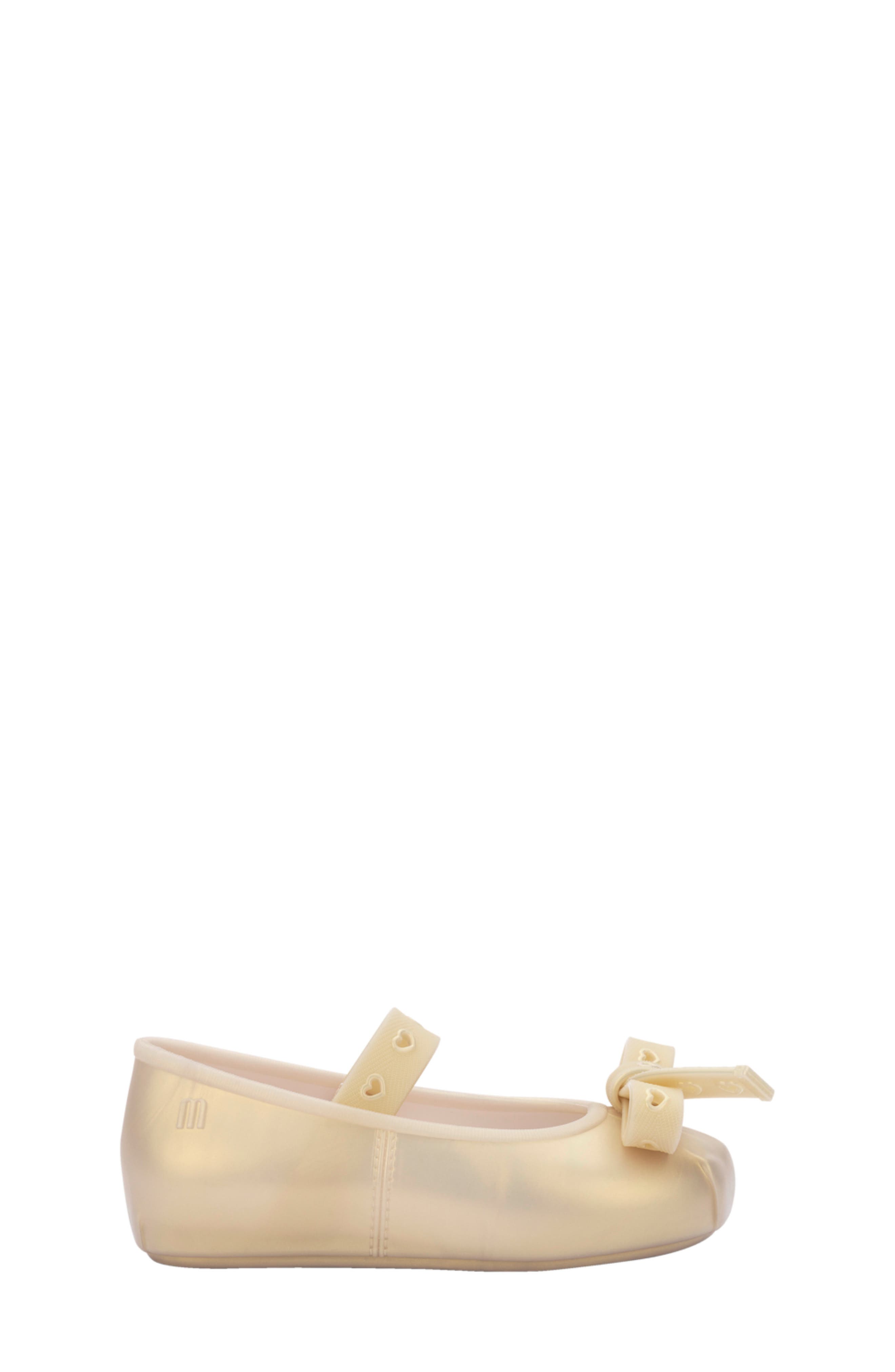 Kids' Mini Sophie Crush Mary Jane Flat, Alternate, color, PEARLY BEIGE