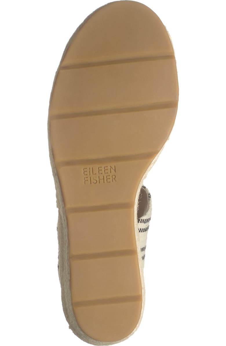 Eileen Fisher Agnes Knit Espadrille Wedge Sandal, Alternate, color,