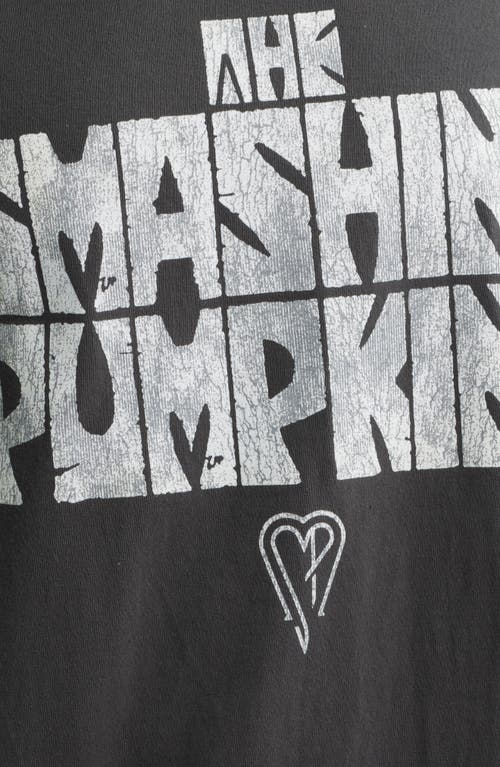 Merch Traffic The Smashing Pumpkins Logo Graphic T-shirt In Black