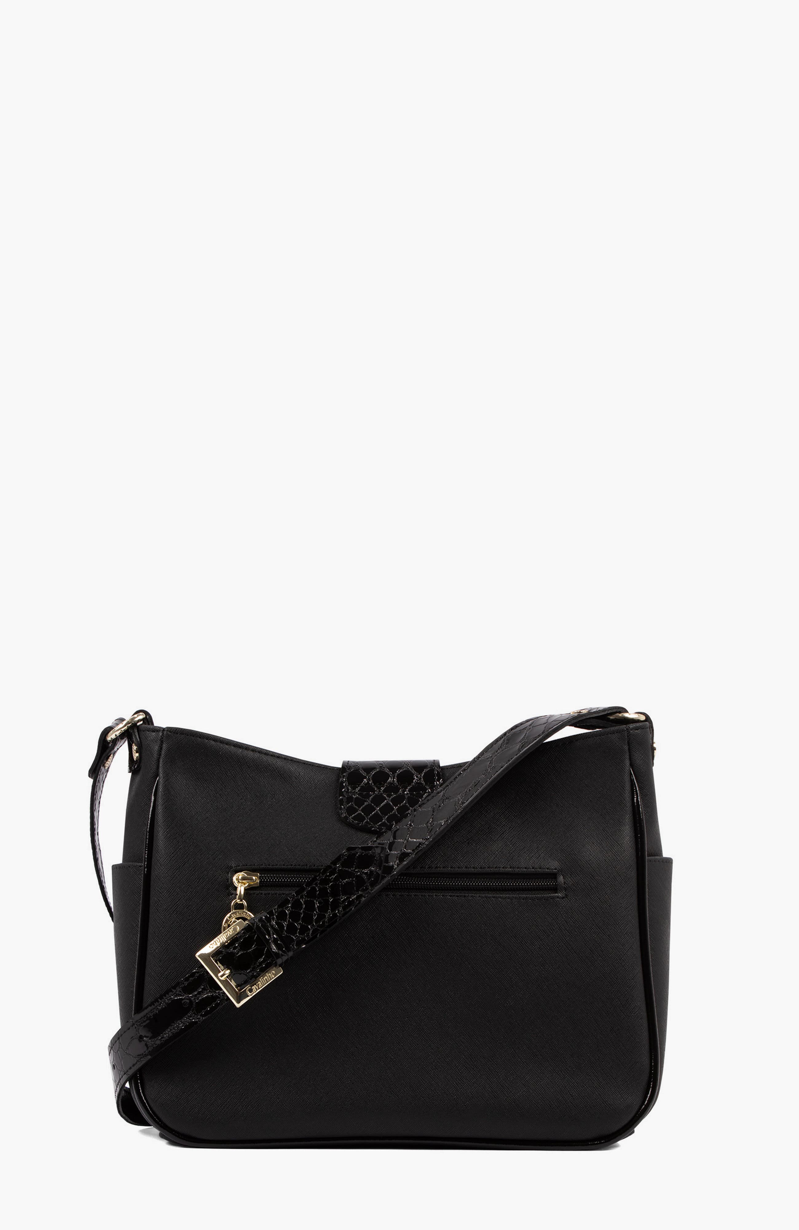 Cherry Blossom Shoulder Bag 212, Alternate, color, Black