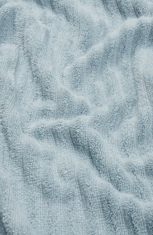 Woven & Weft Combed Cotton 2-pack Bath Towels In Blue