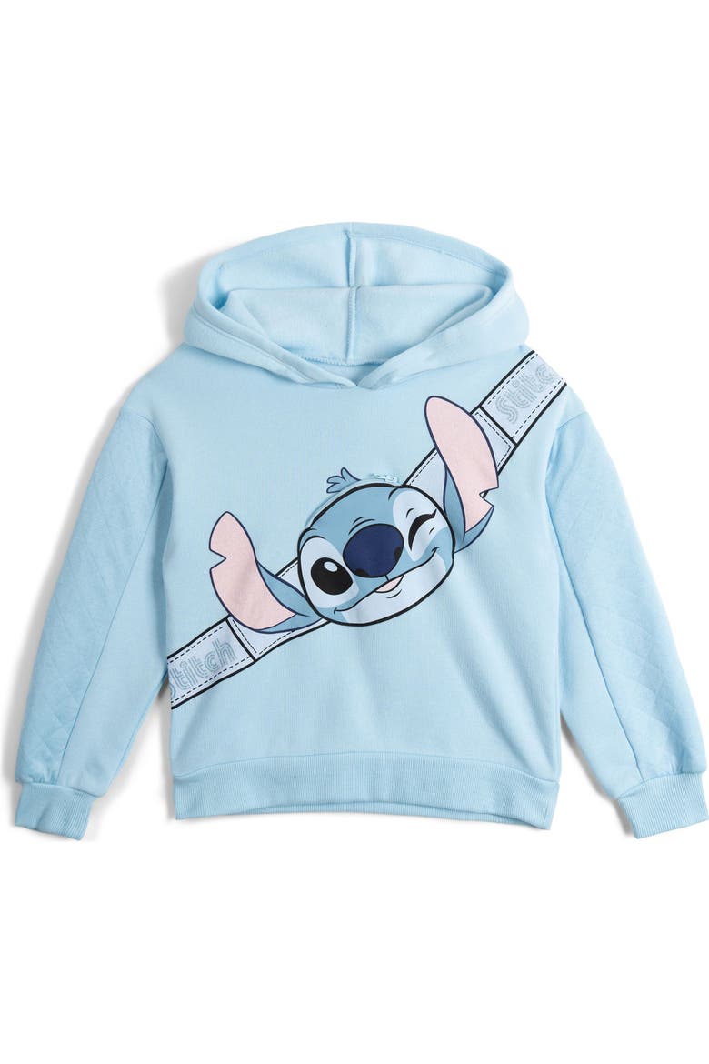 Lilo & Stitch Fleece 2-Piece Hoodie and Jogger Set, Alternate, color, Stitch Light Blue
