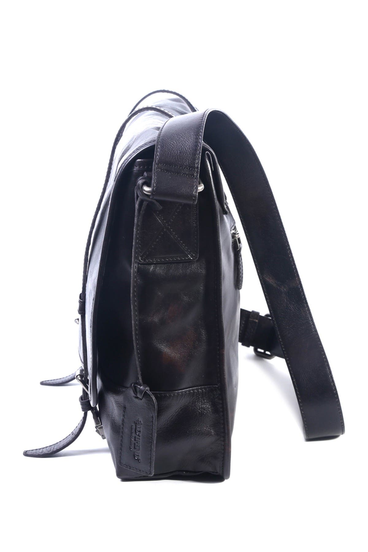 OLD TREND Speedwell Leather Messenger Bag, Alternate, color, 