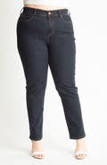 SLINK Jeans High Waist Straight Leg Jeans