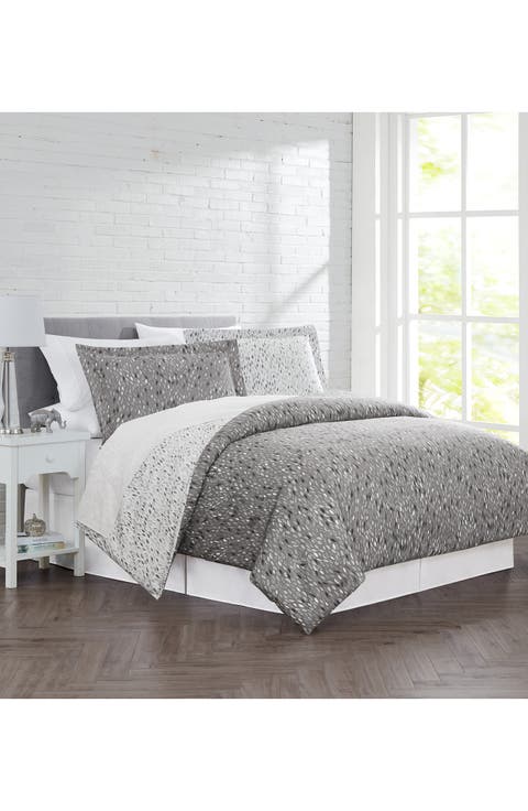 Botanical Leaves - Luxury Premium Oversized Reversible Duvet Cover