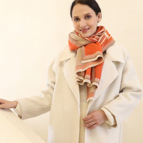 Youzey The Lola Scarf In Orange