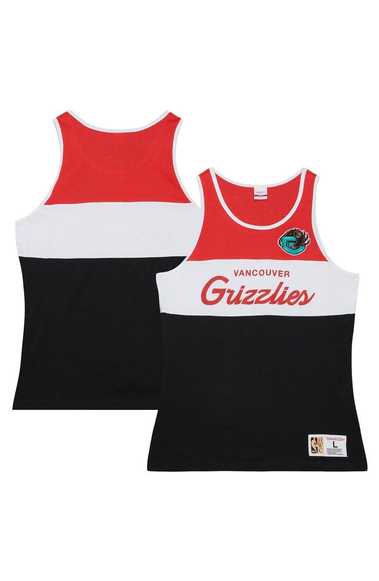 Mitchell & Ness Men's Mitchell & Ness Black Vancouver Grizzlies Special Script Tank Top, Main, color, Black