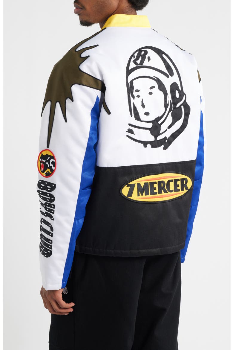Mercer Motorcycle Jacket, Alternate, color, WHITE