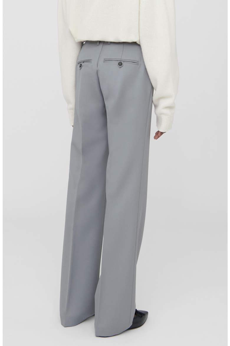 Classic Straight Leg Wool Pants, Alternate, color, GREY