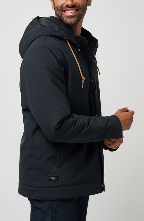 Travismathew Mountain Pass Waterproof Jacket In Black
