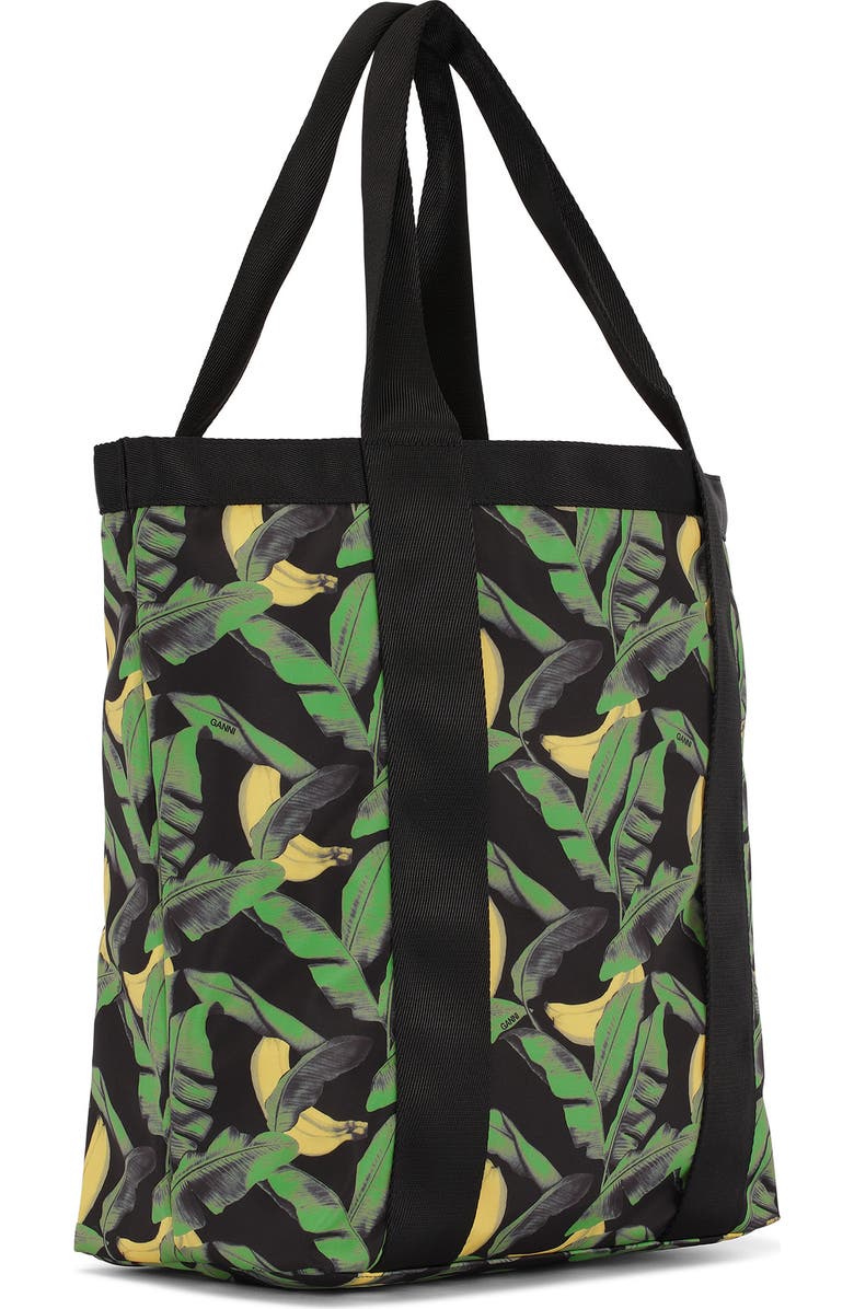 Ganni Recycled Tech Large Tote, Alternate, color,