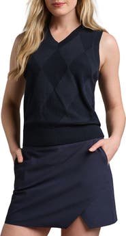 Rhone Birdie Argyle Sweater Vest