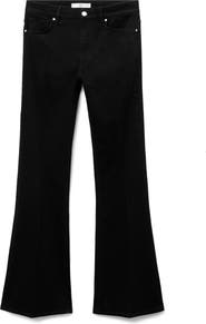 MANGO Violeta High Waist Flare Leg Jeans