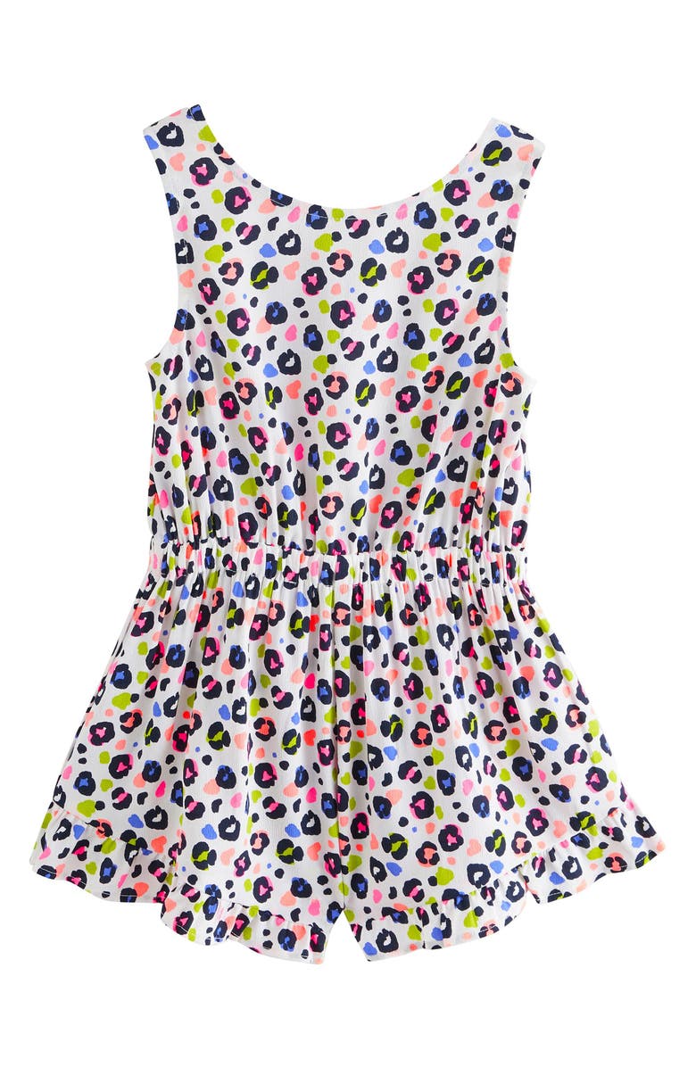 NEXT Kids' Rainbow Print Romper, Main, color, White