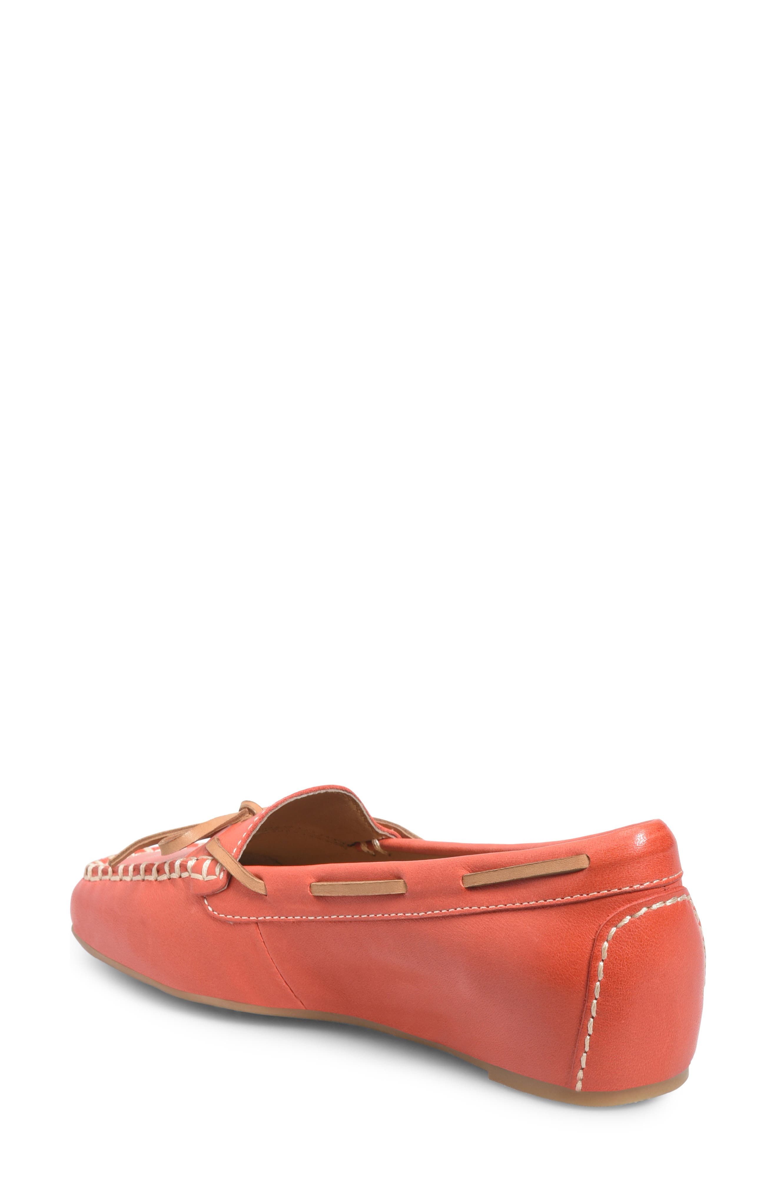 Söfft Pam Boat Shoe Loafer, Alternate, color, Red Coral