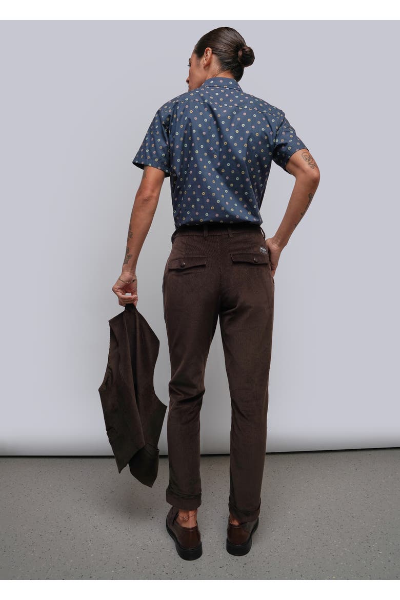The Essential Corduroy Trouser, Alternate, color, MOCHA