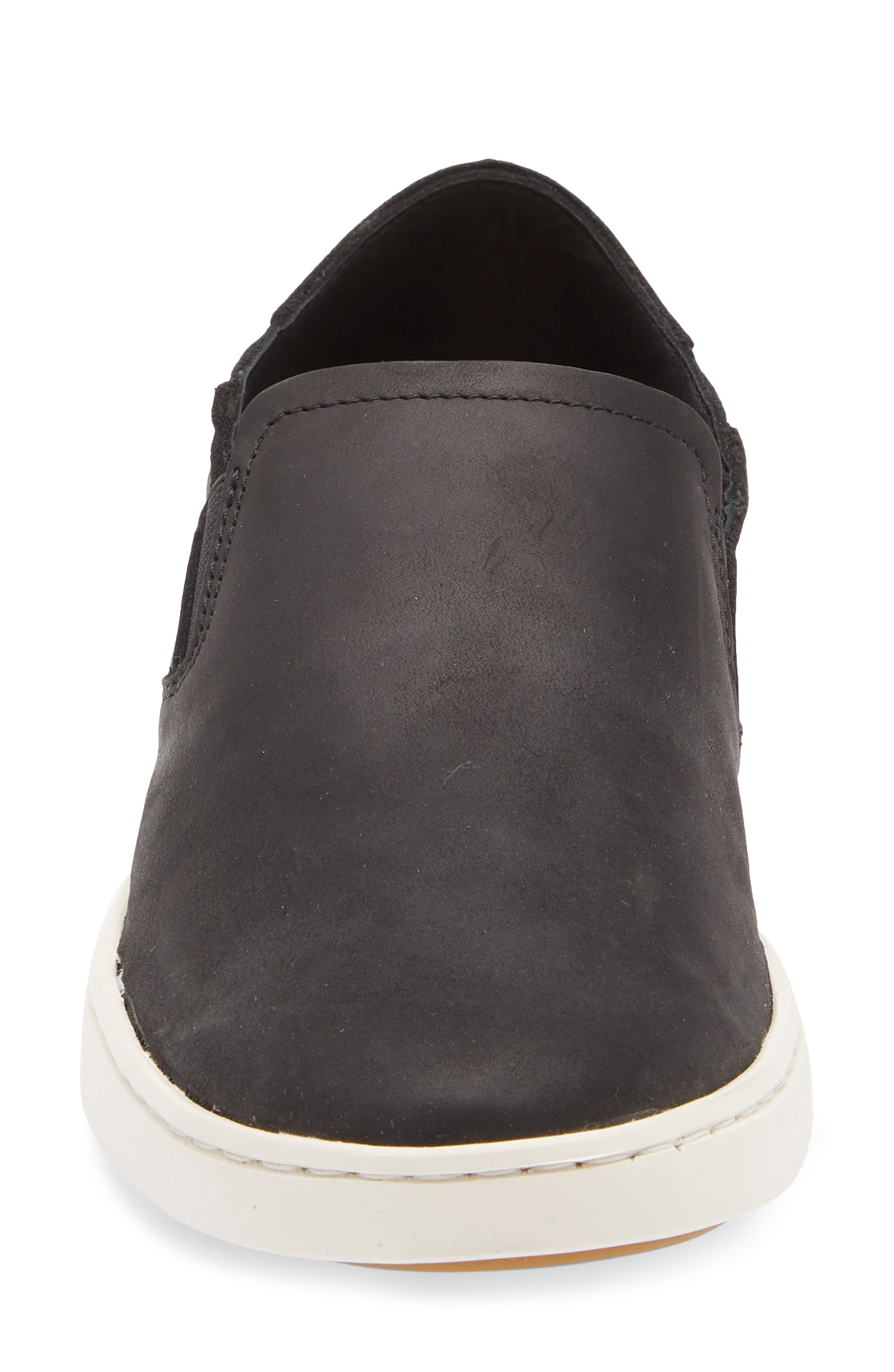 OluKai Pehuea Slip-On Sneaker, Alternate, color, Onyx / Onyx