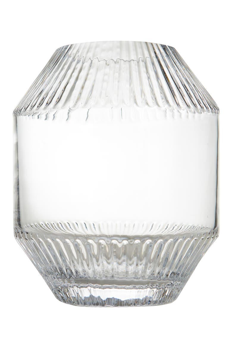 Rotunda Vase, Main, color, CLEAR