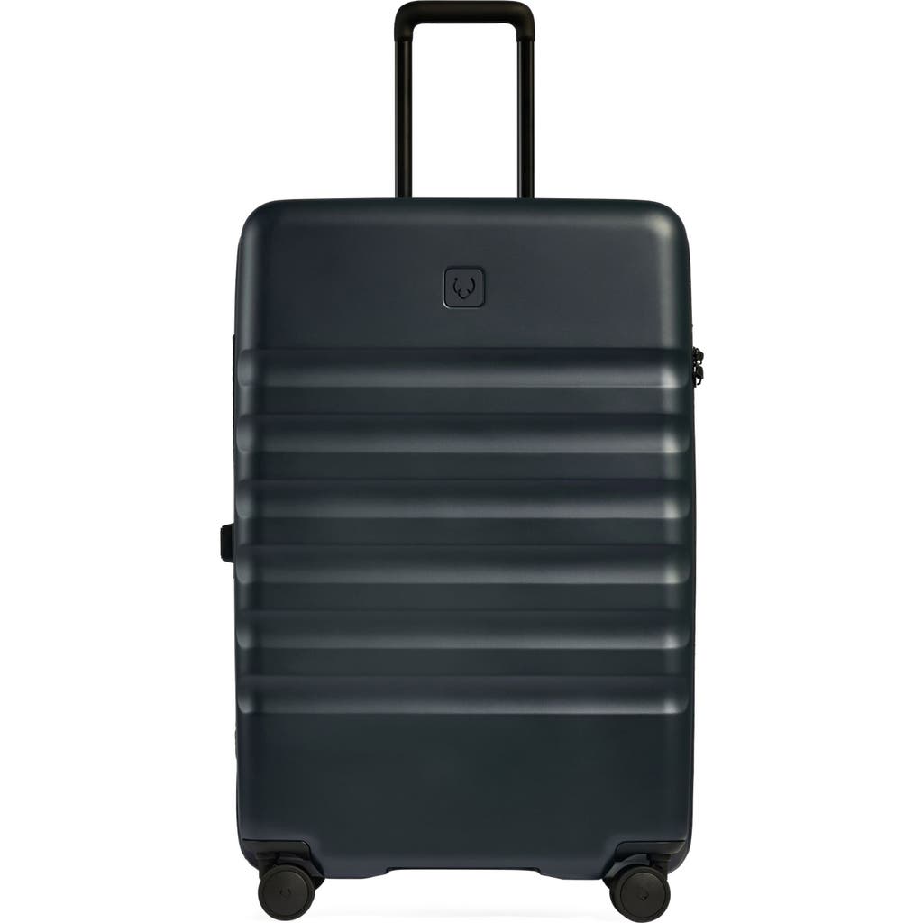 ANTLER Icon Stripe Large Suitcase in Indigo Blue at Nordstrom