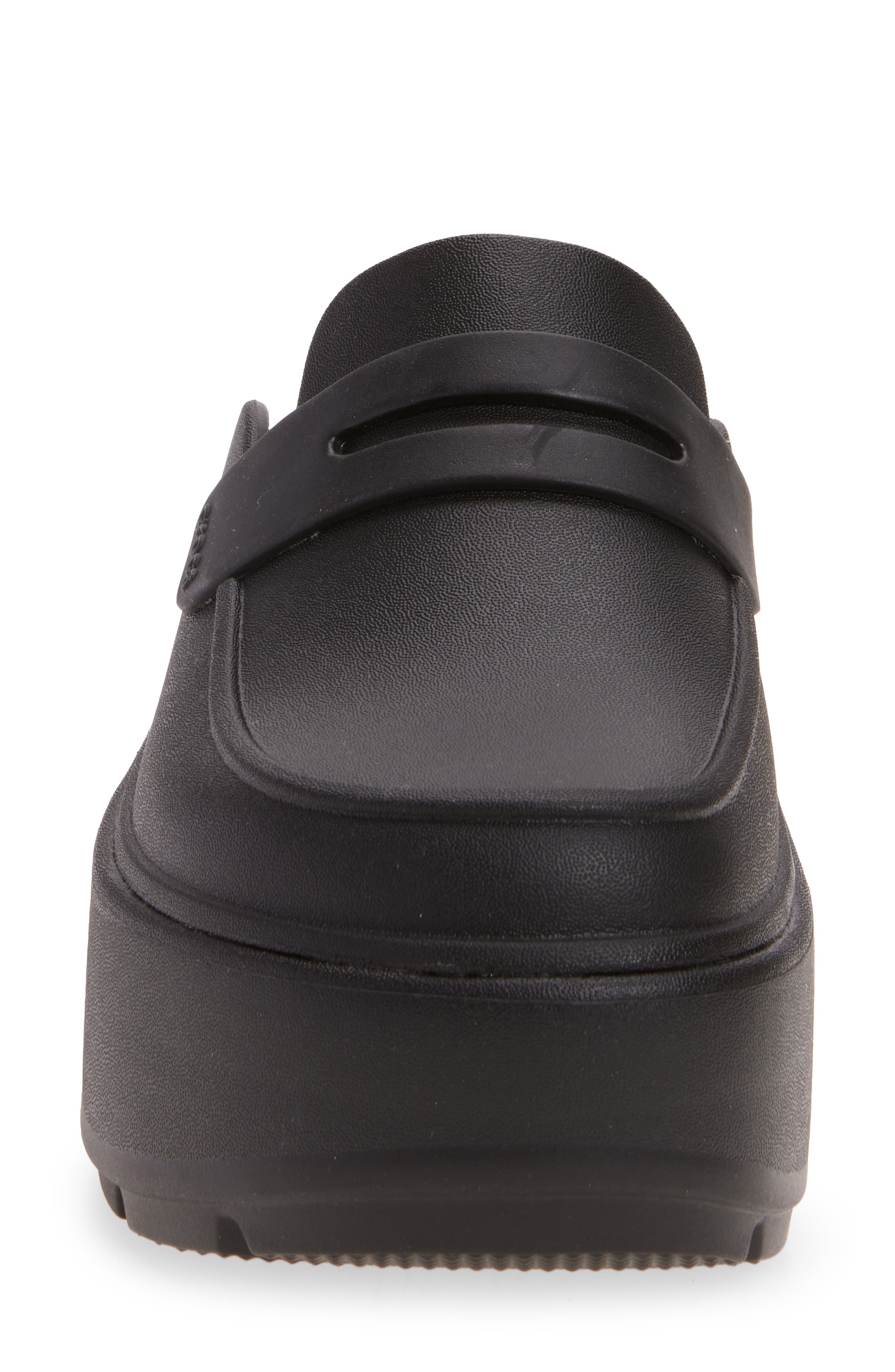 CROCS Stomp Loafer, Alternate, color, Black/ Black