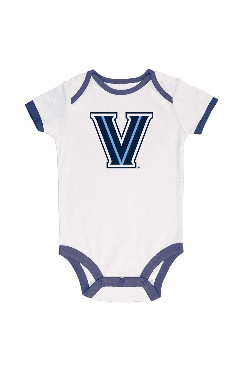 Champion Infant Champion Navy/Gray/White Villanova Wildcats 3-Pack Bodysuit Set, Alternate, color, Navy