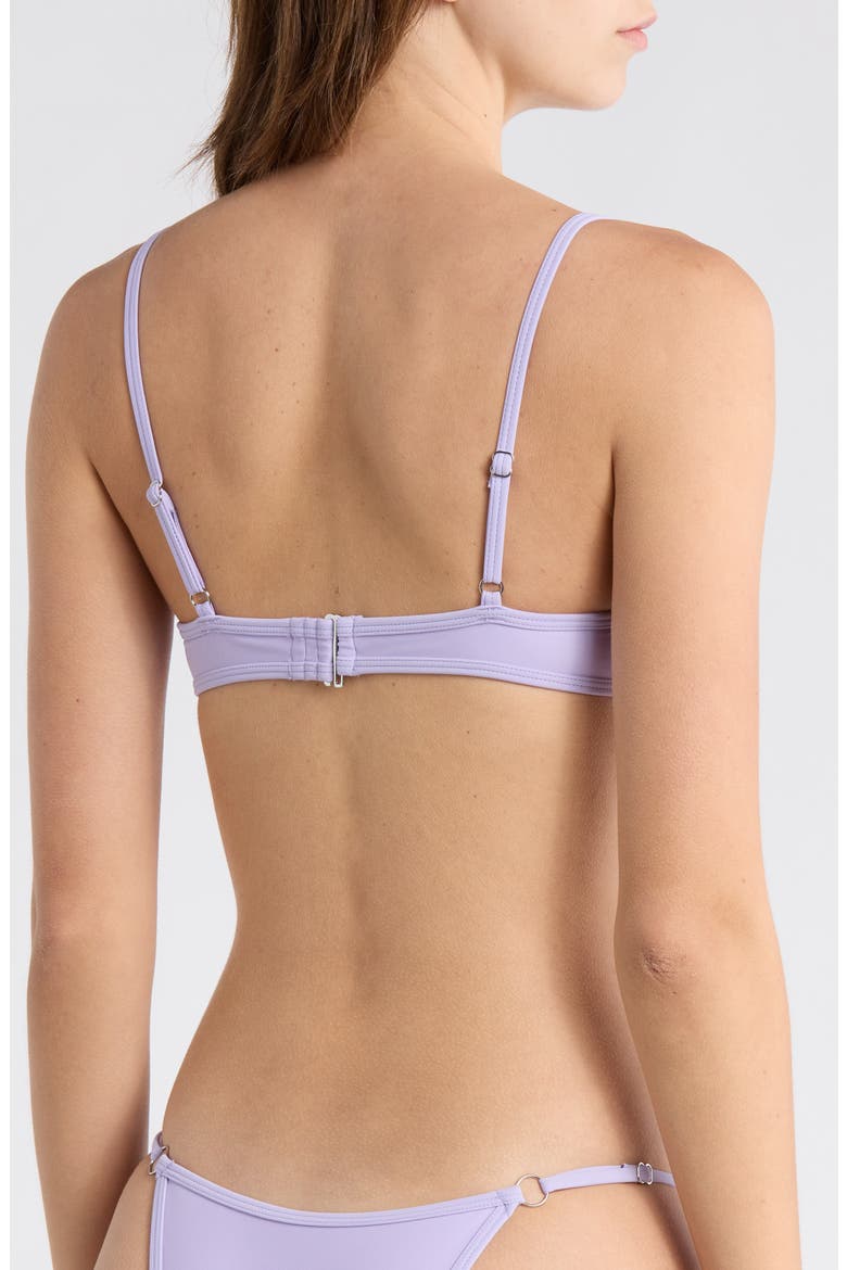 Sandra Bralette Bikini Top, Alternate, color, LAVENDER