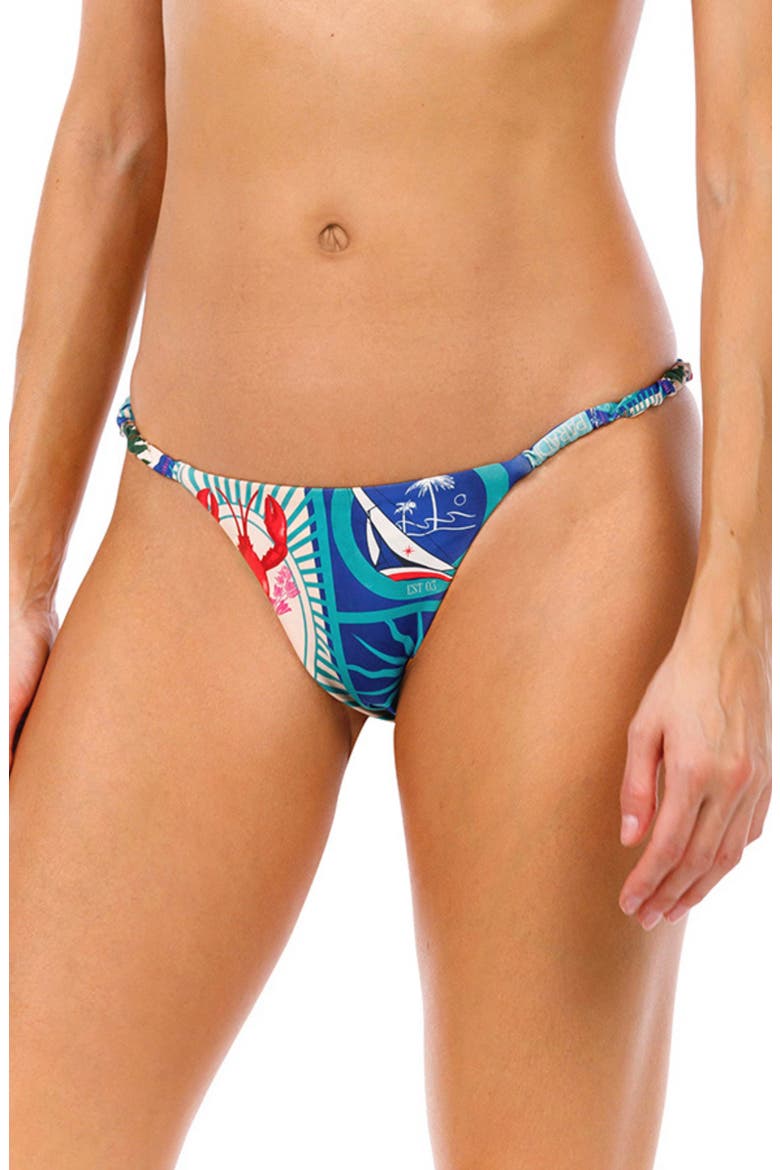 Minta Alina Cheeky Bikini Bottoms, Main, color, MULTICOLOR